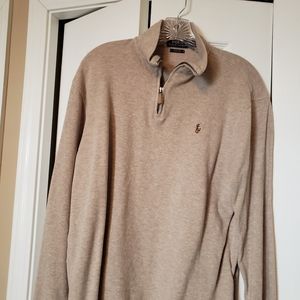 Polo Ralph Lauren Medium Beige Zip up Sweater